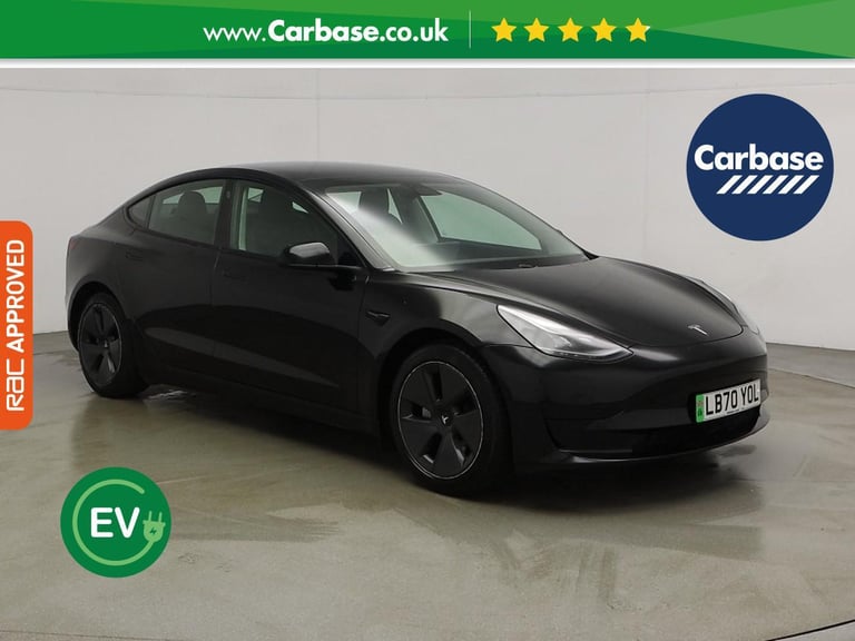 2025 Tesla Model 3 Standard Range Plus Saloon 4dr Electric Auto RWD (241 bhp) Saloon ELECTRIC Aut...