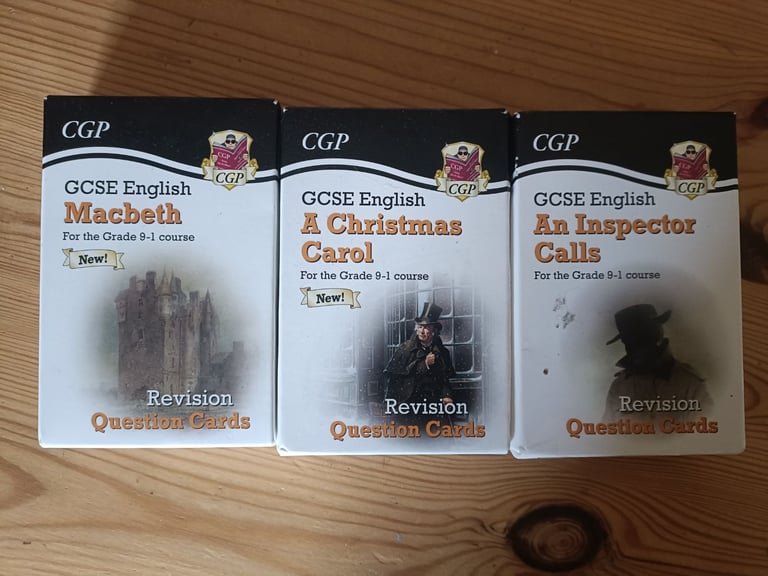 GCSE AQA English Literature revision bundle 