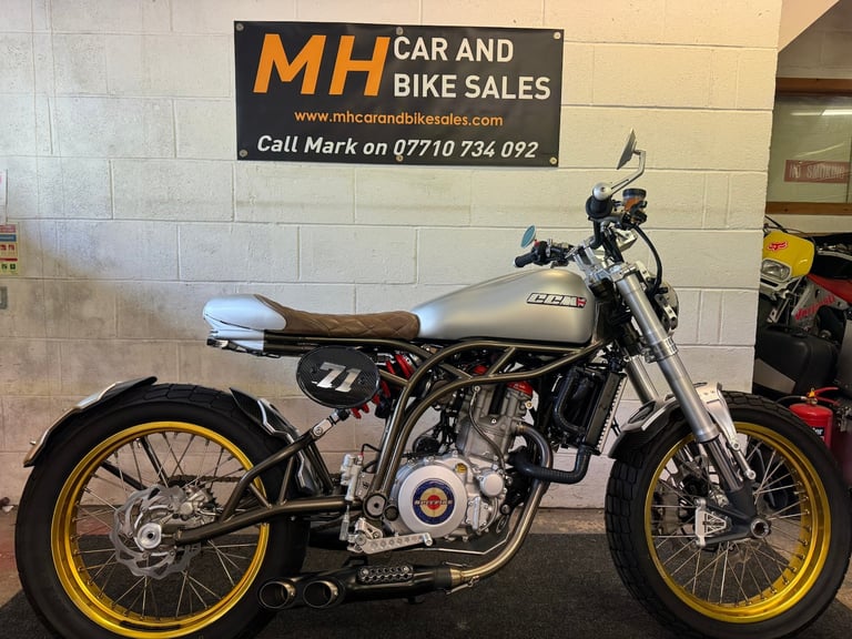 image for 2019 CCM SPITFIRE  145 OF 250 1450 Miles High Bars  Custom Retro Motorcycle  Roadster Petrol Manual