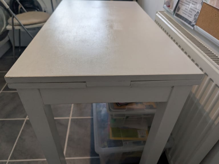 IKEA extendable table with 2 chairs
