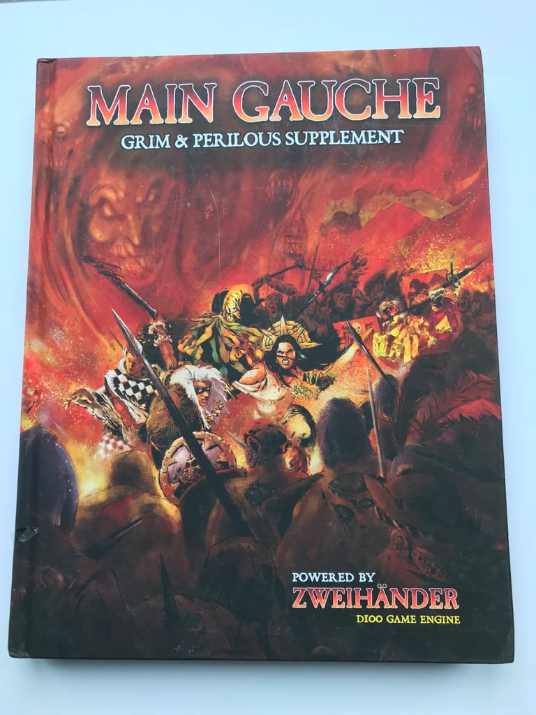 image for ZWEIHANDER HARDBACK GAMING BOOKS X 2