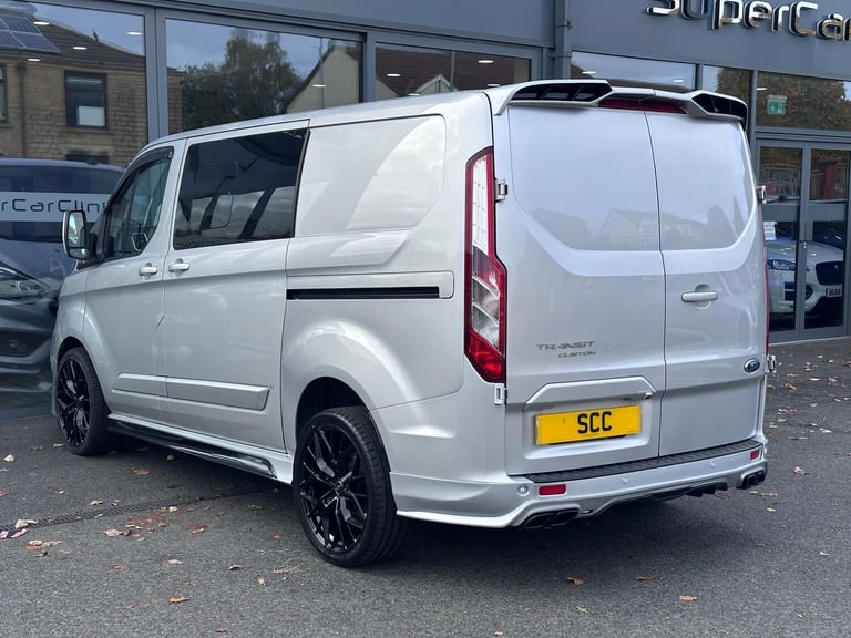 2019 Ford Transit Custom 2.0 EcoBlue 170ps Low Roof D/Cab Limited Van Auto PANEL VAN DIESEL Autom...