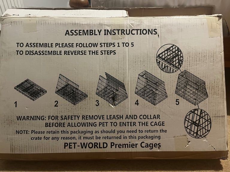 Dog crate - 32”/medium, hatchback