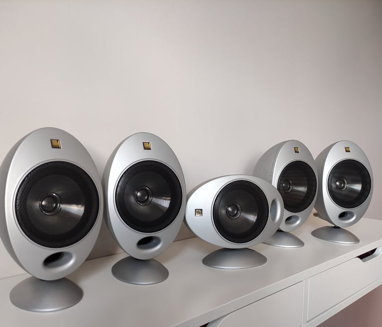 Kef egg series store 5.1 speakers hts2001