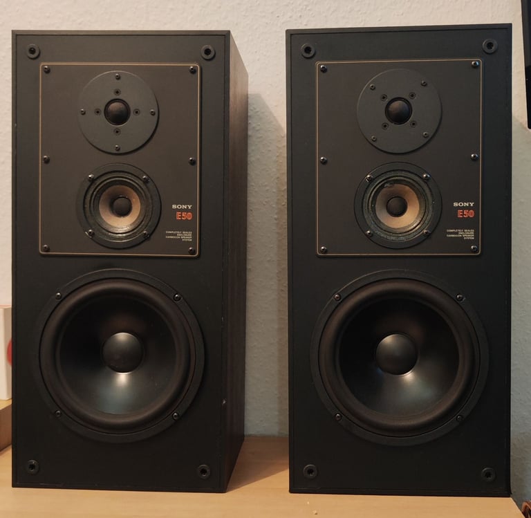 image for Sony ss e50 vintage speakers