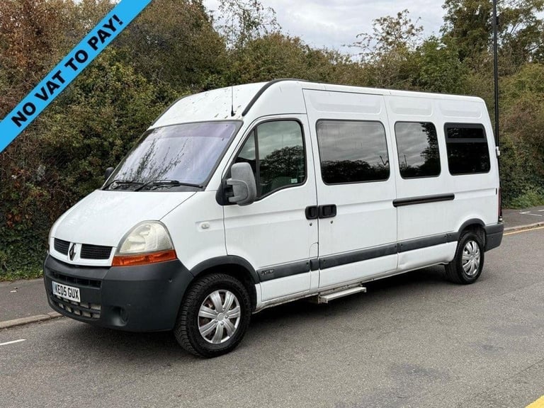 2005 05 RENAULT MASTER 2.5L 100 BHP LM35 L3 LWB MINI BUS/AMBULANCE (NO VAT) DIES