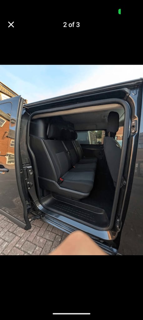 Rear seats for Fiat scudo