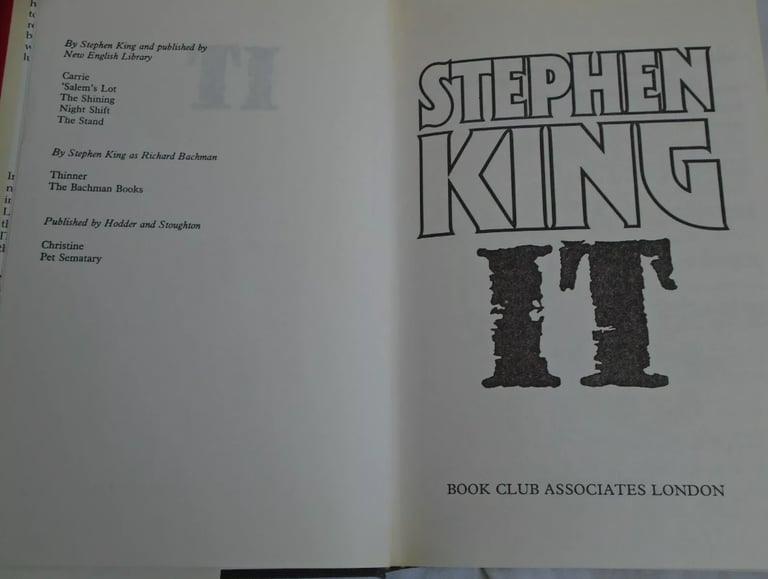 Four Past Midnight 1st Edition 1st Print Hodder & Stoughton + IT Stephen King