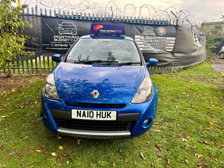 2010 Renault Clio 1.2 16V Dynamique TomTom 3dr HATCHBACK Petrol Manual