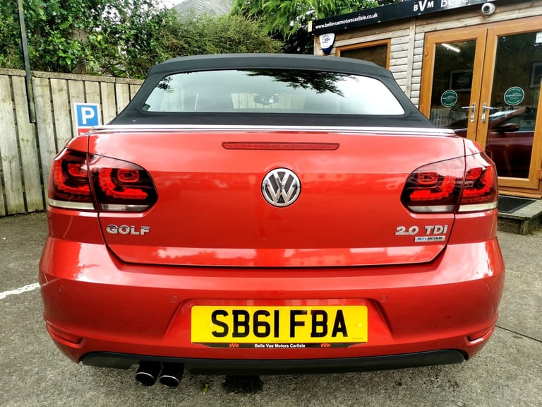 2012 Volkswagen Golf 2.0 TDI BlueMotion Tech GT 2dr CONVERTIBLE Diesel Manual