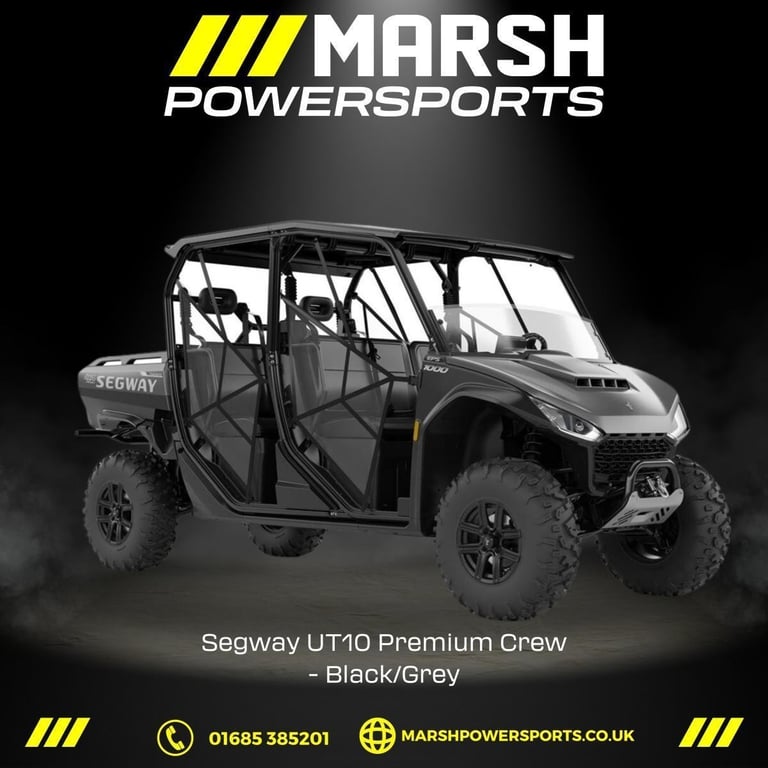 image for Segway UT10 Crew Premium Grey/Black - Segway Main Dealer - Order NOW!