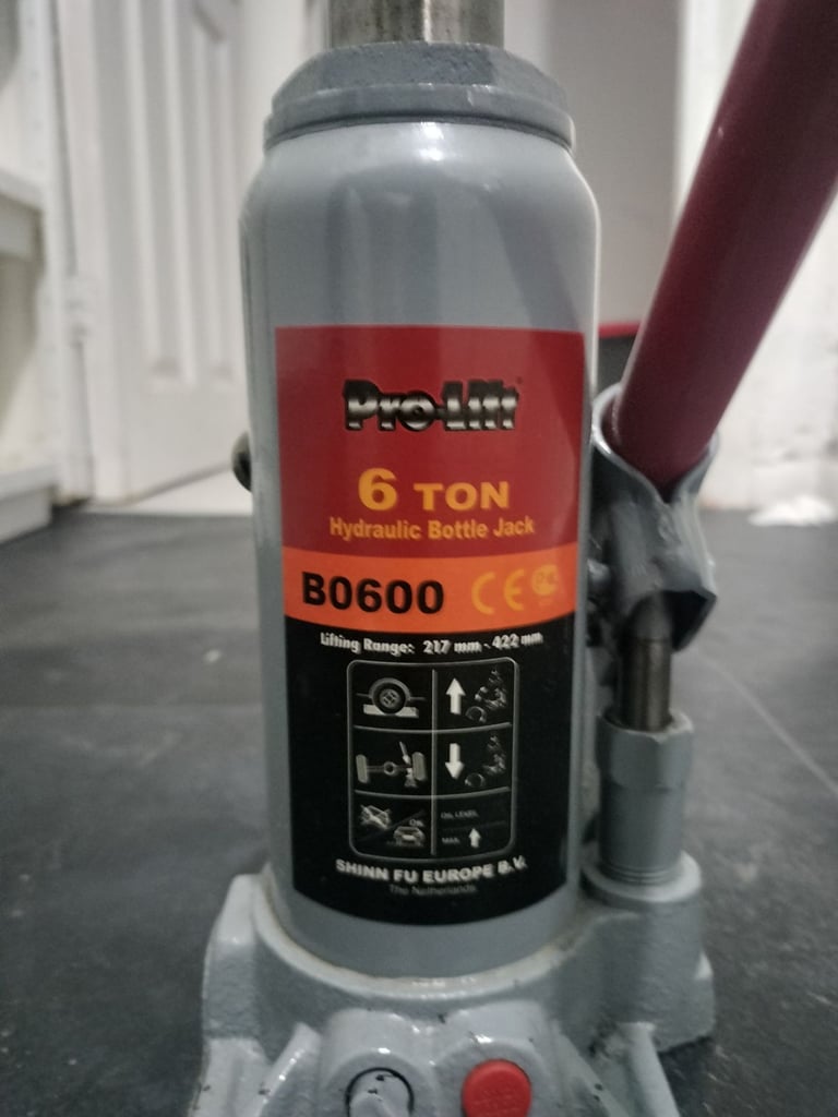 6 ton hydraulic bottle jack 
