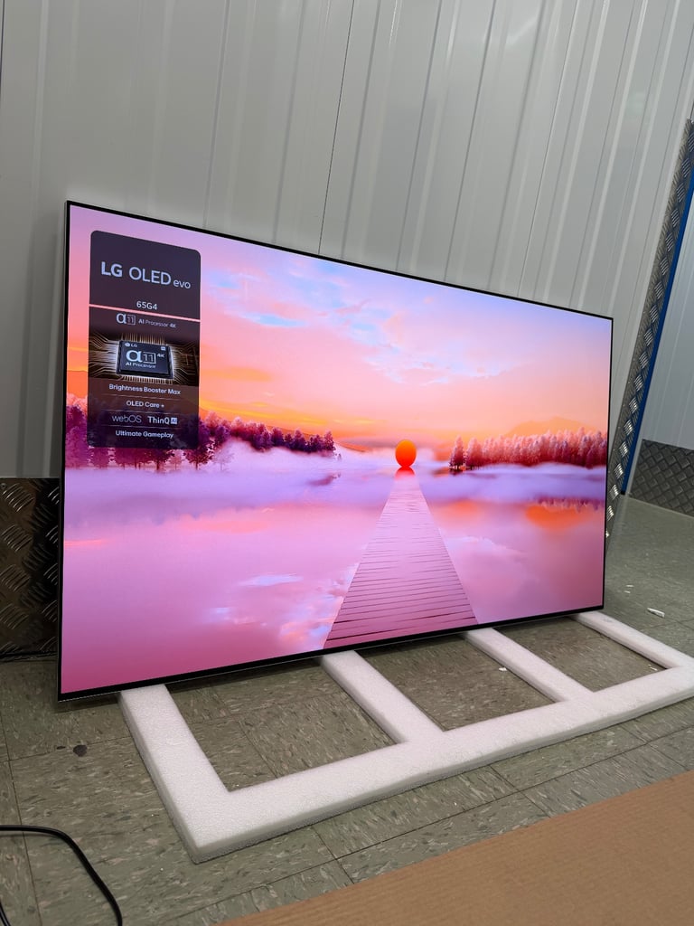 LG 55 inch G4 OLED evo 4K HDR Smart TV OLED55G45LW Wall Mount Version 