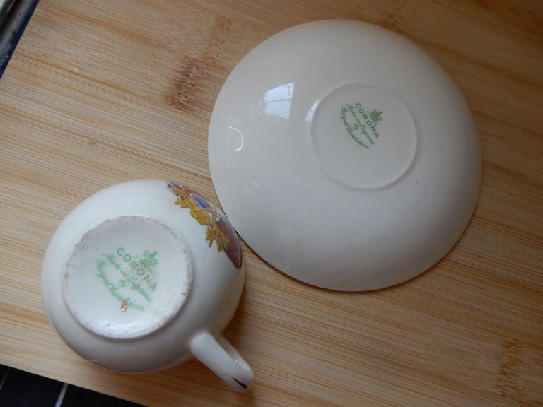 Queen Elizabeth Coronation 1953 Cup And saucer