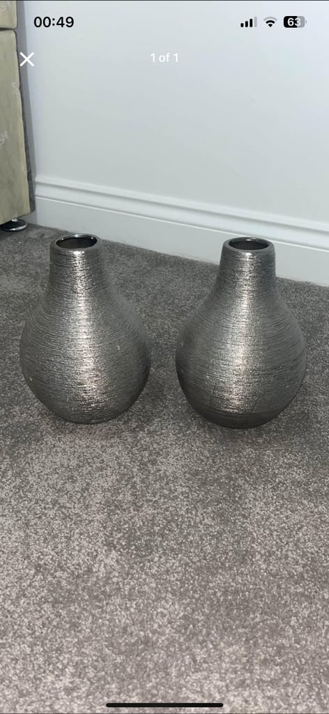 image for Silver Vases