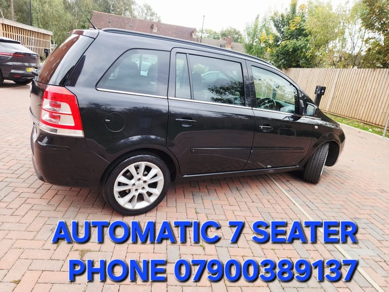 VAUXHALL ZAFIRA AUTOMATIC 7 SEATER DIESEL CLEAN CAR IN COVENTRY 