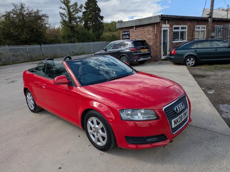 2008 Audi A3 1.8 T FSI 2dr CONVERTIBLE Petrol Manual