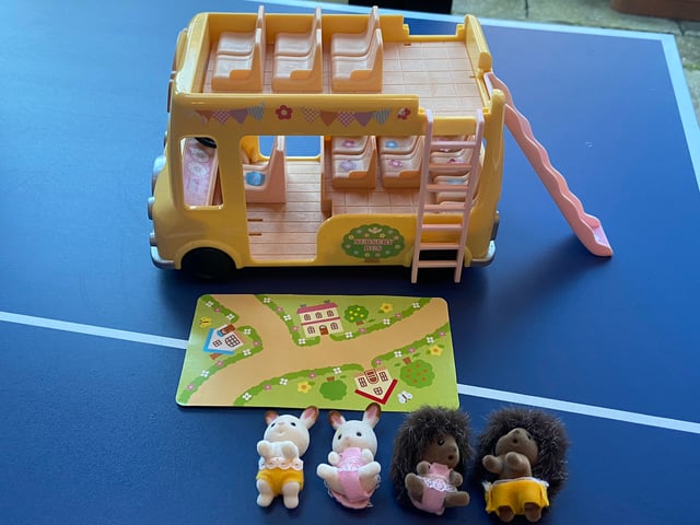 Sylvanian Family Nursery Bus, in York, North Yorkshire