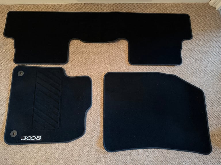 Genuine Peugeot 3008 Velour Mat Set