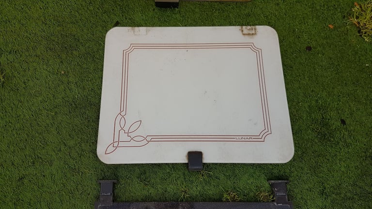 Glass hob lid / cover for camper caravan motorhome or boat.