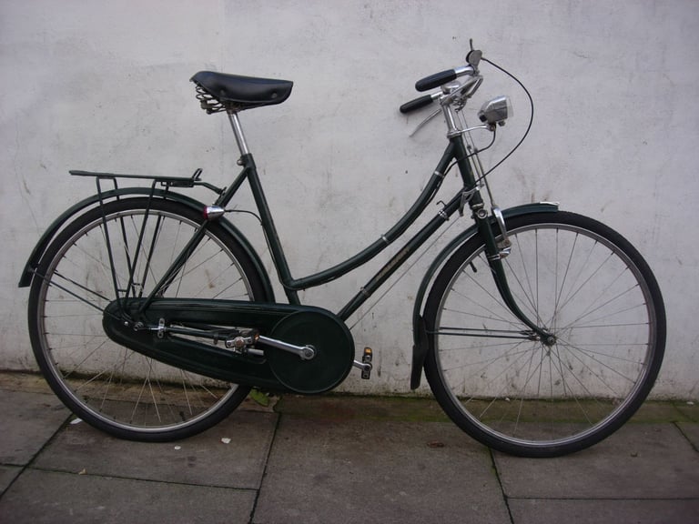 Vintage Town / Commuter 4 -Speed Bike by Raleigh, Green, JUST SERVICED/ CHEAP PRICE!!!!!!!!!!!!!!!