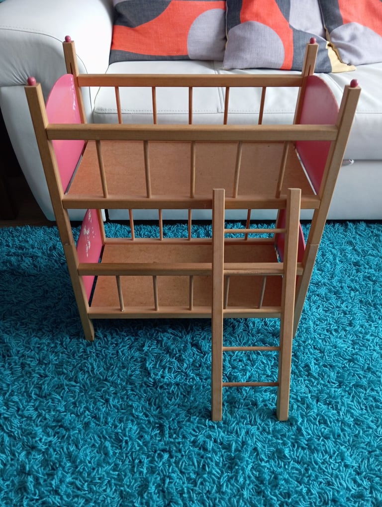 image for Bunk bed toy pink
