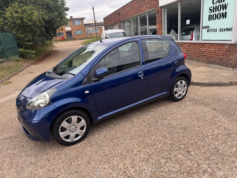 2008 Toyota AYGO 1.0 VVT-i Blue Euro 4 5dr HATCHBACK Petrol Manual