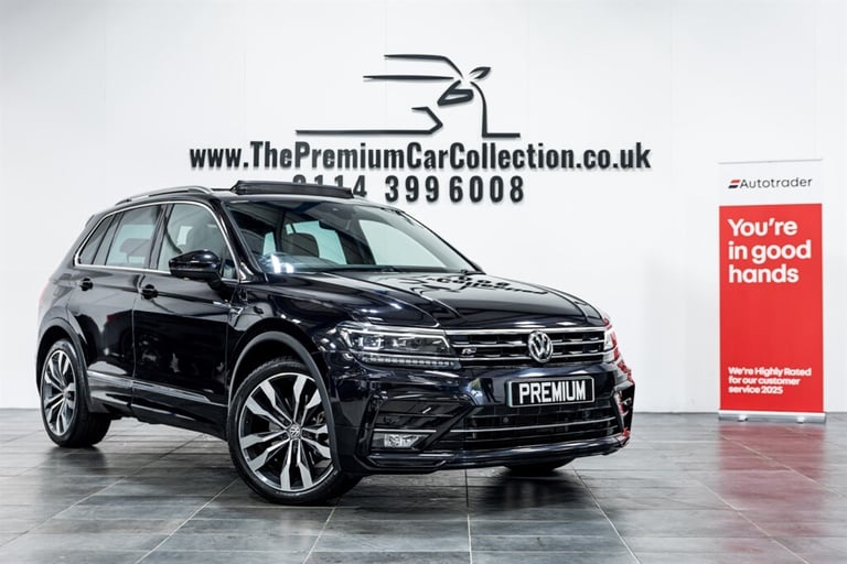 2017 Volkswagen Tiguan R LINE TSI BMT 4MOTION DSG SLIDING PANORAMIC ROOF Estate Petrol Semi Autom...
