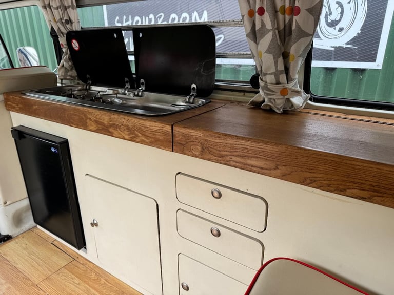 Volkswagen T2 Camper Van Bay Window 1972 Australian Import Fuchs Style Alloys