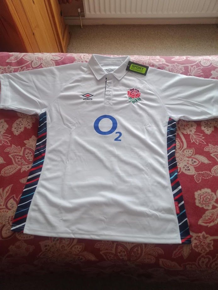 2025 England Rugby Union Home shirt 3XL