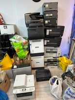 Printers Laserjet pro HP Brother ECOSYS job lot spares or repaires