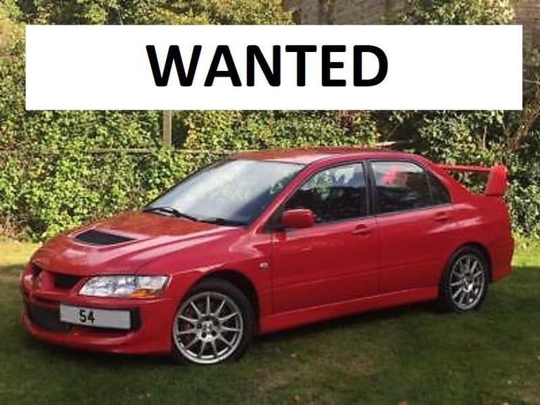 LOOKING TO BUY ANY Mitsubishi Lancer Evolution EVO 3 4 5 6 7 8 9 10 3000GT 