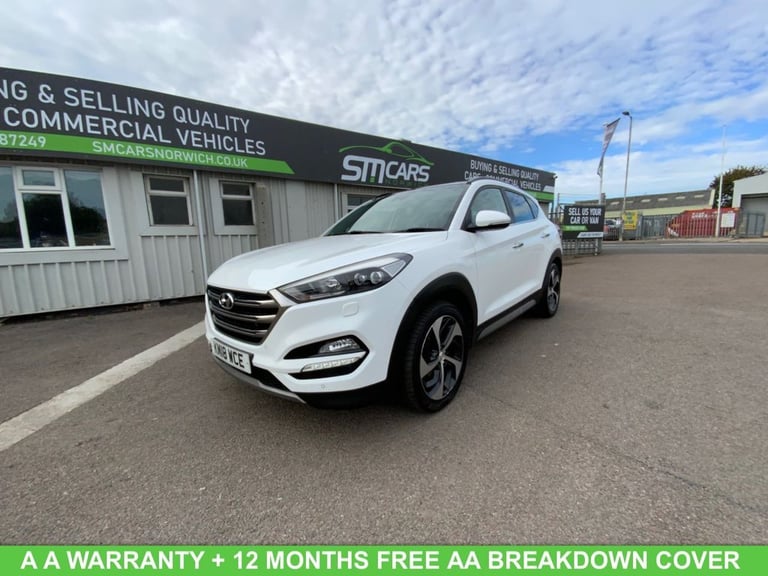 image for 2018 Hyundai TUCSON 2.0 CRDi Blue Drive Premium SE SUV 5dr Diesel Manual Euro 6 (s/s) (136 ps) ES...