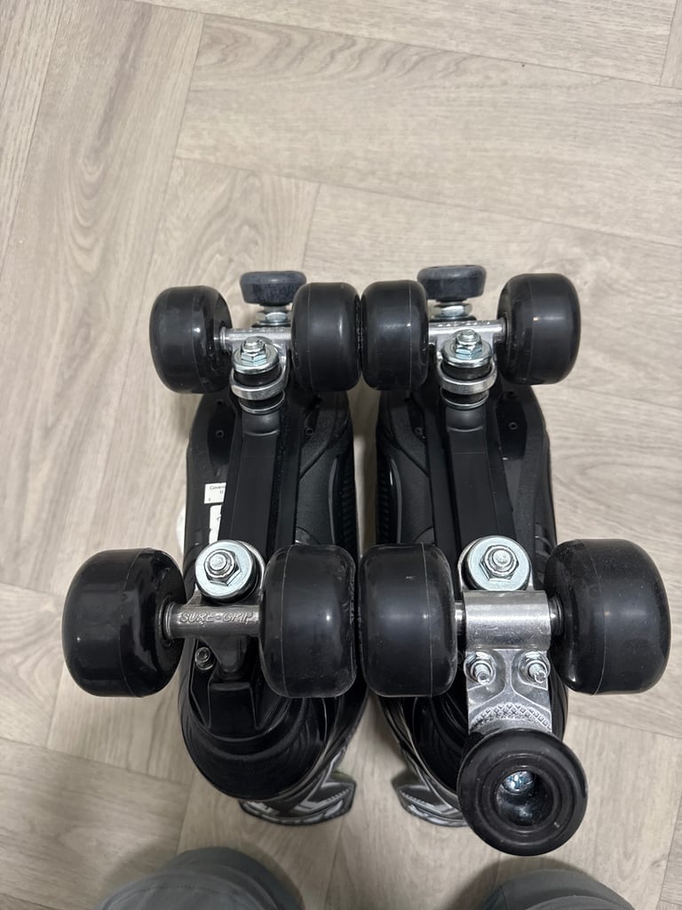 Bauer XLS converted Quad skates box size 9