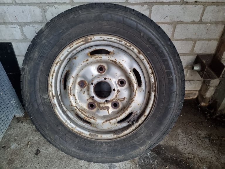 Transit mk7 spare steel wheels