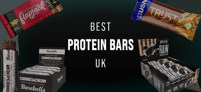 image for Protein bars and protein powder 