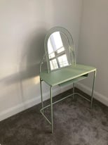 Metal Dressing Table 80cm Wide With attached mirror