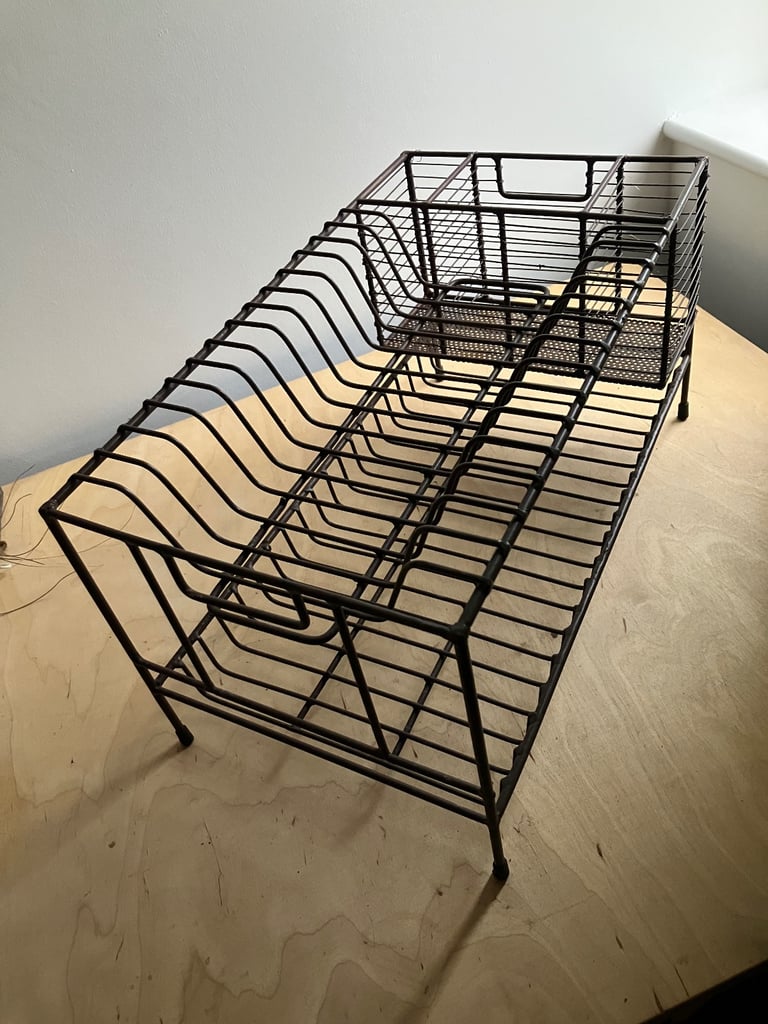 image for Stylish iron dish rack by Nkuku like new