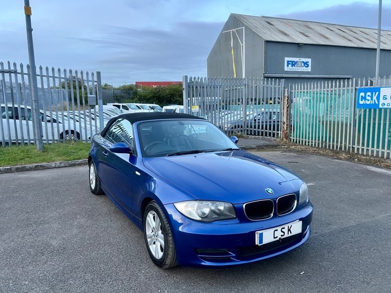 2008 BMW 1 Series 120d SE 2dr CONVERTIBLE Diesel Manual