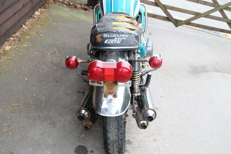 Suzuki GT750 GT 750 J Kettle 1972 Totally original and untouched. US Barn Find