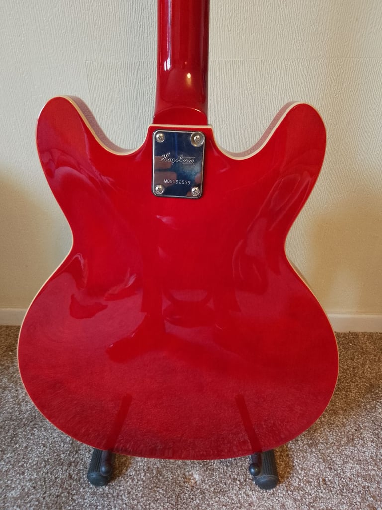 Hagstrom Viking and Hard Case.