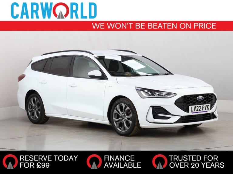 image for 2022 Ford Focus 1.0T EcoBoost MHEV ST-Line Estate 5dr Petrol Hybrid DCT Euro 6 (s/s) (155 p Estat...