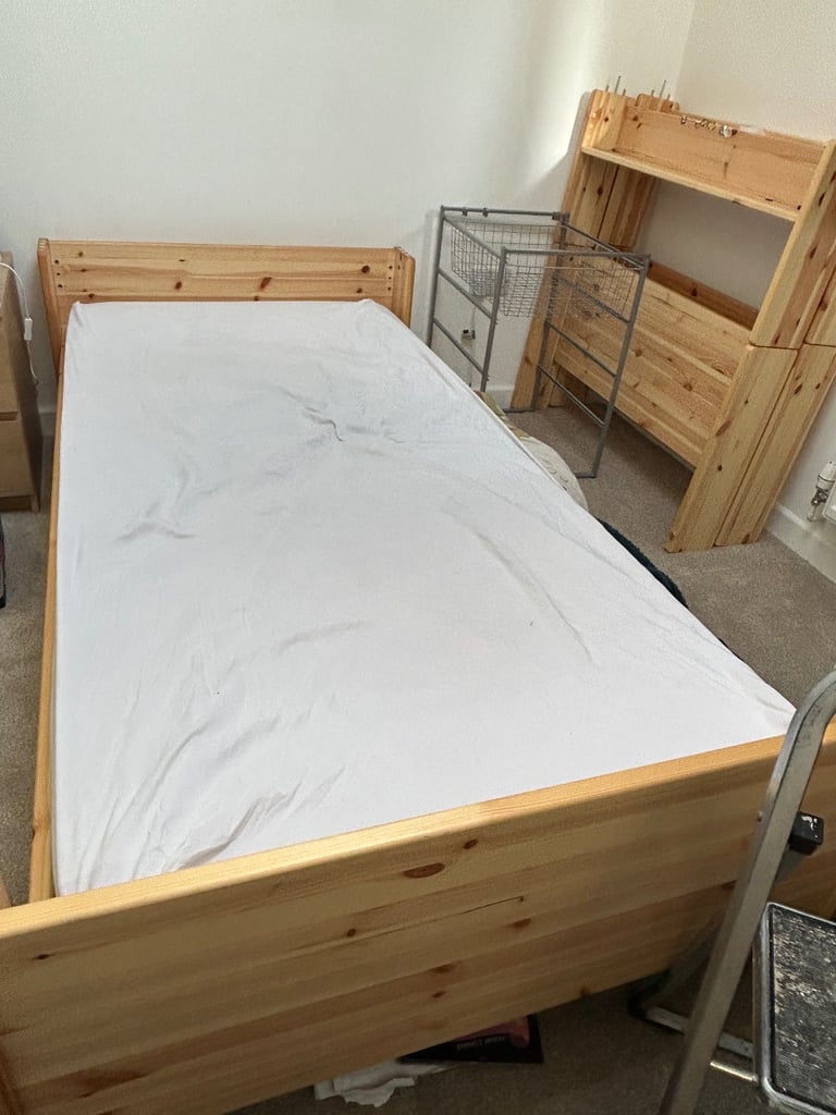 Steens solid wood hi-sleeper bed