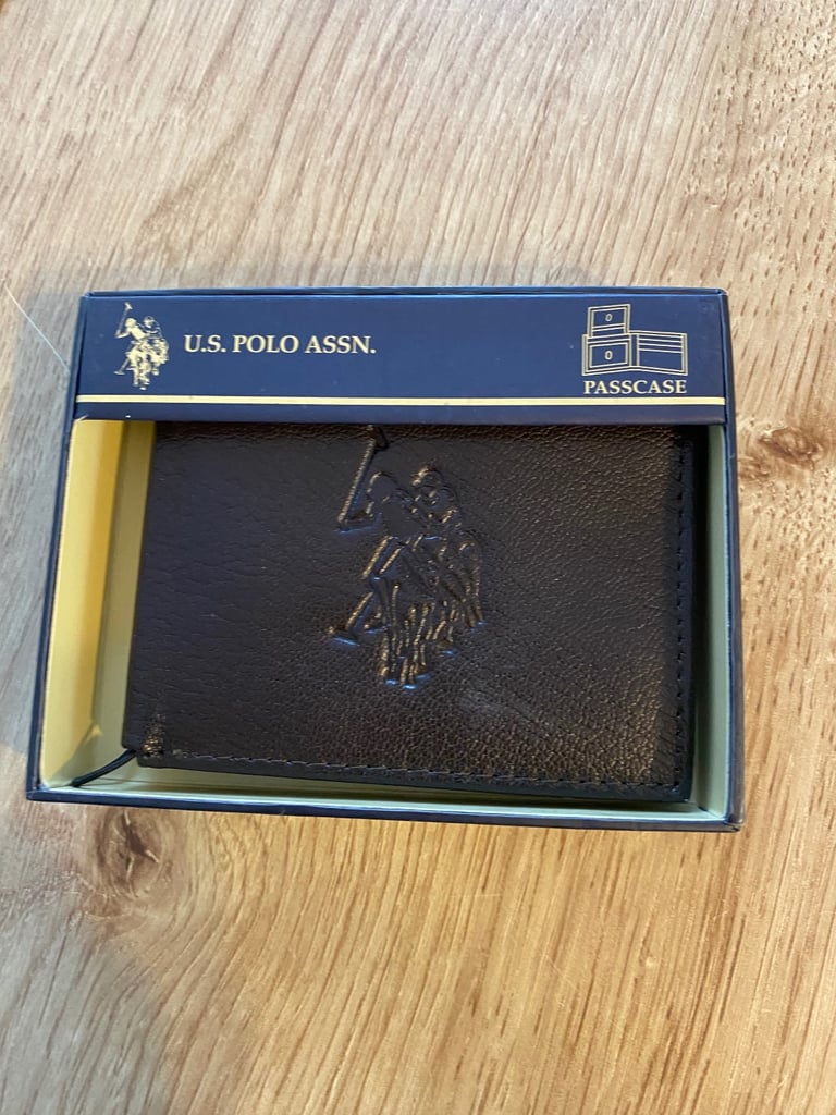 Polo leather wallet 