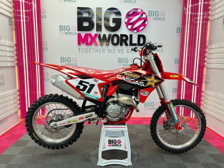 image for Gas Gas MCF 250 2024 - Justin Barcia Rockstar FactoryEdition Replica - BRAND NEW