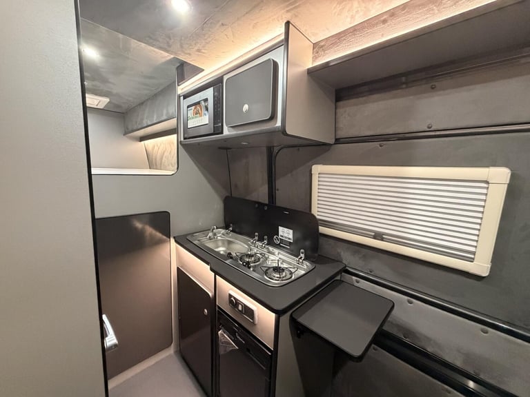 2023 Volkswagen Crafter Motorhome Race Van Camper Van 2.0 VW Crafter Camper Van Race Van Garage m...