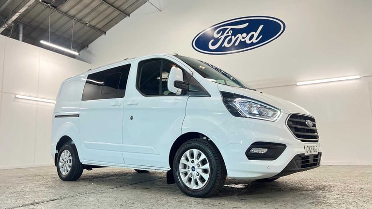 image for 2021 Ford Transit Custom 2.0 EcoBlue 130ps Low Roof D/Cab Limited Van Auto Other Diesel Automatic