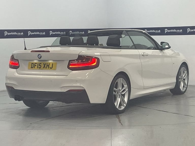 2015 BMW 2 Series 2.0 220d M Sport Convertible 2dr Diesel Auto Euro 6 (s/s) (190 ps) - AA INS Con...