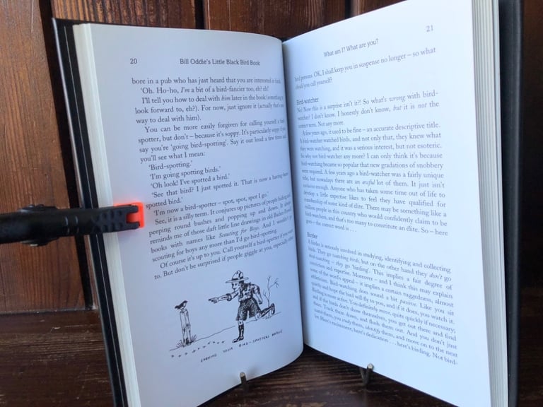 Birds. Bill Oddie’s Little Black Bird Book. Hardback. As New