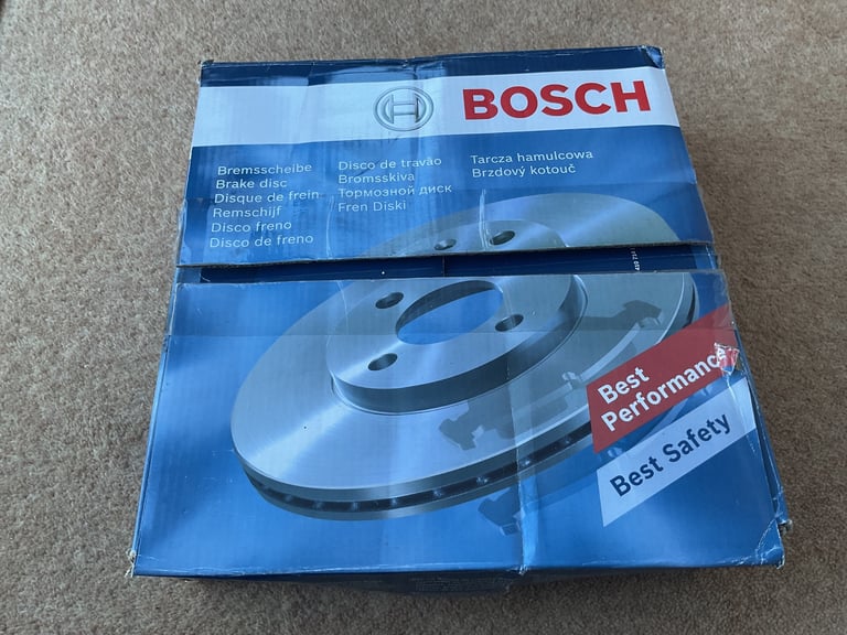 Toyota Bosch rear brake discs bd1500 
